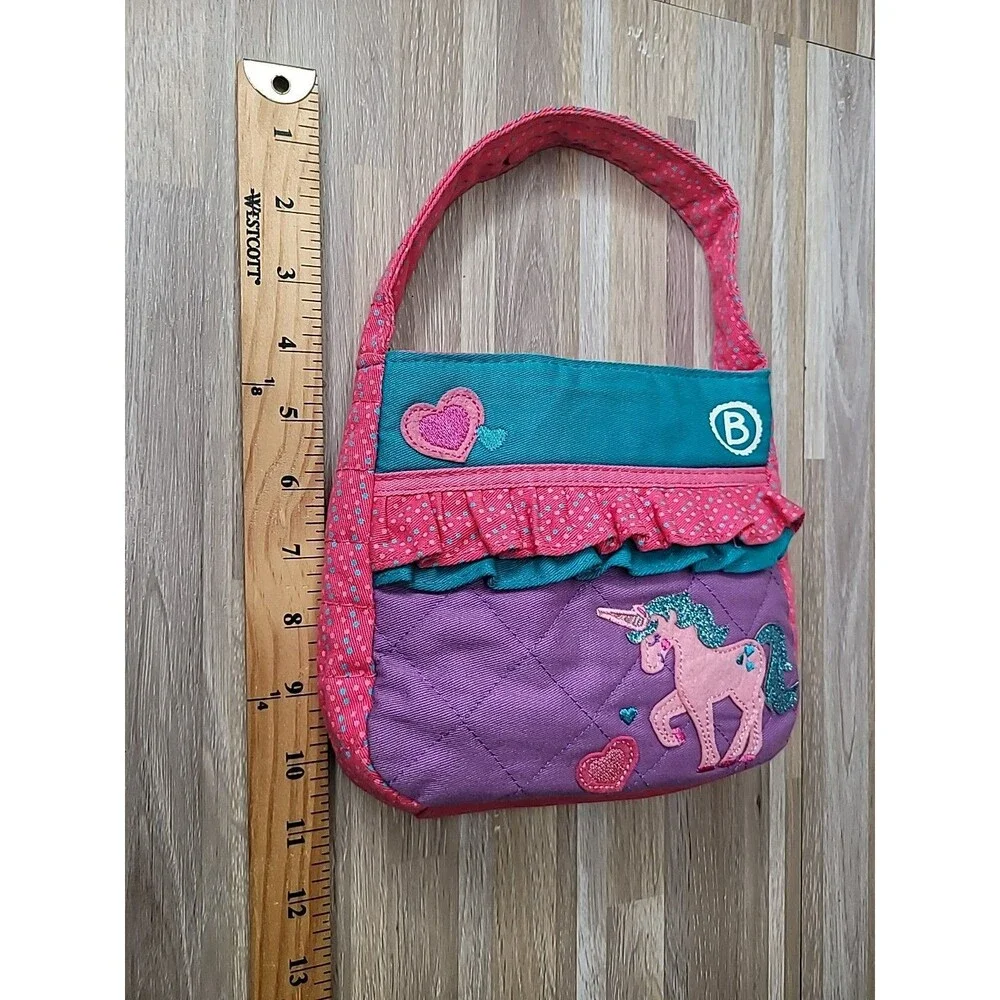 Stephen Joseph Quilted Unicorn Purse for Girls Pink‎ Purple - Cute!